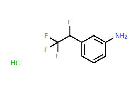 CAS 2138544-73-5 | 3-(1,2,2,2-tetrafluoroethyl)aniline hydrochloride