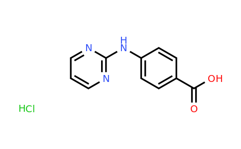 CAS 2138545-42-1 | 4-[(pyrimidin-2-yl)amino]benzoic acid hydrochloride