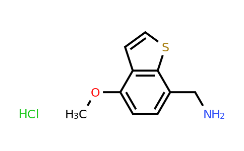 CAS 2138546-10-6 | (4-methoxy-1-benzothiophen-7-yl)methanamine hydrochloride