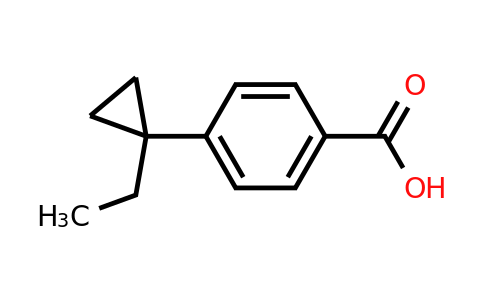 CAS 2138548-41-9 | 4-(1-ethylcyclopropyl)benzoic acid