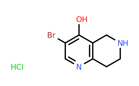 CAS 2138549-03-6 | 3-bromo-5,6,7,8-tetrahydro-1,6-naphthyridin-4-ol hydrochloride
