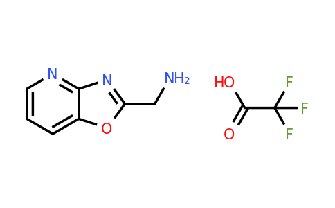 trifluoroacetic acid; {[1,3]oxazolo[4,5-b]pyridin-2-yl}methanamine