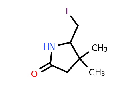 CAS 2138562-21-5 | 5-(iodomethyl)-4,4-dimethylpyrrolidin-2-one