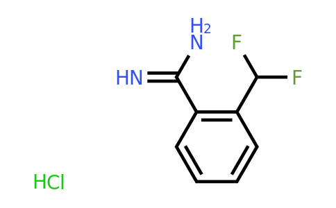 CAS 2138564-90-4 | 2-(difluoromethyl)benzene-1-carboximidamide hydrochloride
