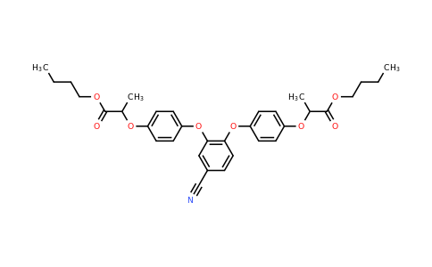 CAS 2138565-35-0 | butyl 2-[4-(2-{4-[(1-butoxy-1-oxopropan-2-yl)oxy]phenoxy}-4-cyanophenoxy)phenoxy]propanoate