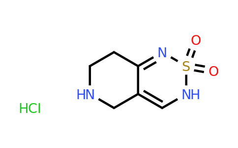 CAS 2138572-96-8 | 3H,5H,6H,7H,8H-2lambda6-pyrido[4,3-c][1,2,6]thiadiazine-2,2-dione hydrochloride