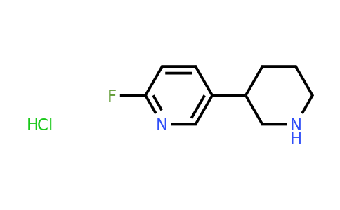 CAS 2138576-56-2 | 2-fluoro-5-(piperidin-3-yl)pyridine hydrochloride