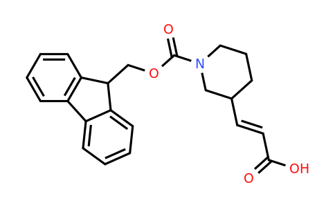 CAS 2138820-32-1 | (2E)-3-(1-{[(9H-fluoren-9-yl)methoxy]carbonyl}piperidin-3-yl)prop-2-enoic acid