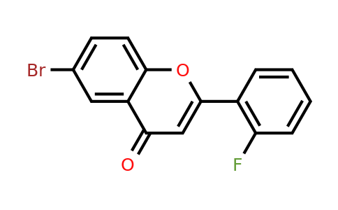 CAS 213894-67-8 | 6-Bromo-2-(2-fluorophenyl)-4H-chromen-4-one