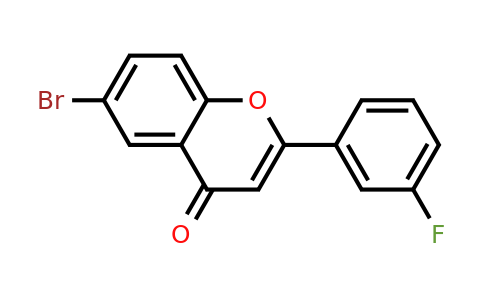 CAS 213894-73-6 | 6-Bromo-2-(3-fluorophenyl)-4H-chromen-4-one