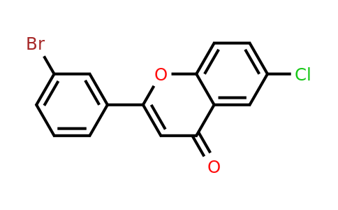 CAS 213894-79-2 | 2-(3-Bromophenyl)-6-chloro-4H-chromen-4-one