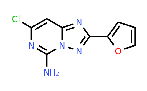 CAS 213896-64-1 | 7-Chloro-2-(furan-2-yl)-[1,2,4]triazolo[1,5-c]pyrimidin-5-amine