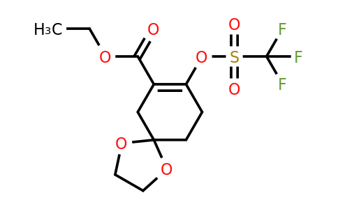 CAS 213924-79-9 | ethyl 8-(trifluoromethylsulfonyloxy)-1,4-dioxaspiro[4.5]dec-7-ene-7-carboxylate