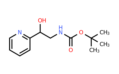 CAS 213990-62-6 | 1-(Pyridin-2-yl)-2-(Boc-amino)ethanol
