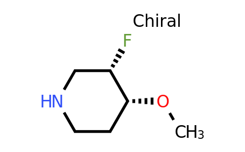 CAS 2140267-29-2 | (3S,4R)-3-fluoro-4-methoxypiperidine