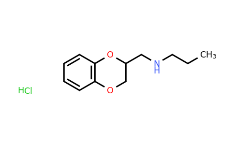 CAS 21404-80-8 | [(2,3-dihydro-1,4-benzodioxin-2-yl)methyl](propyl)amine hydrochloride