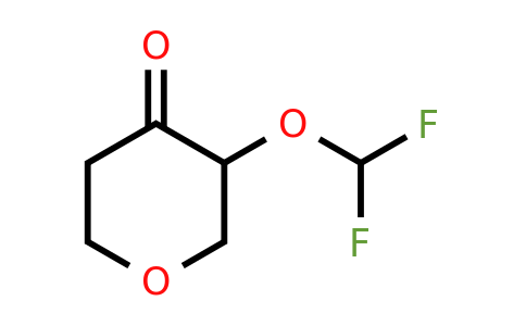 CAS 2141137-50-8 | 3-(difluoromethoxy)oxan-4-one