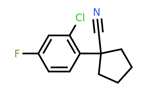CAS 214262-92-7 | 1-(2-chloro-4-fluorophenyl)cyclopentane-1-carbonitrile