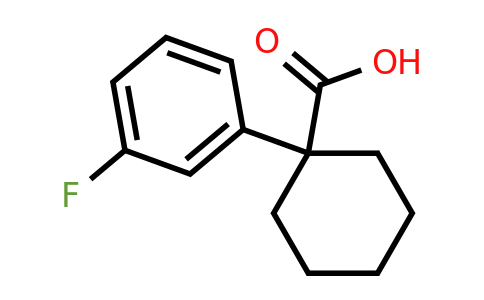 CAS 214262-98-3 | 1-(3-Fluorophenyl)cyclohexanecarboxylic acid