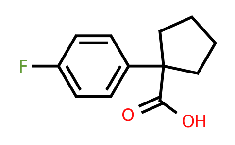 CAS 214262-99-4 | 1-(4-Fluorophenyl)cyclopentanecarboxylic acid