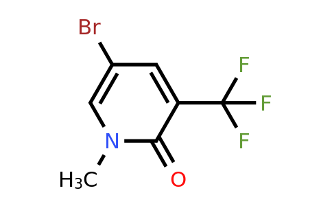 CAS 214342-73-1 | 5-bromo-1-methyl-3-(trifluoromethyl)-1,2-dihydropyridin-2-one