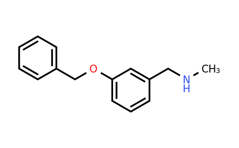 CAS 214424-24-5 | 1-(3-(Benzyloxy)phenyl)-N-methylmethanamine