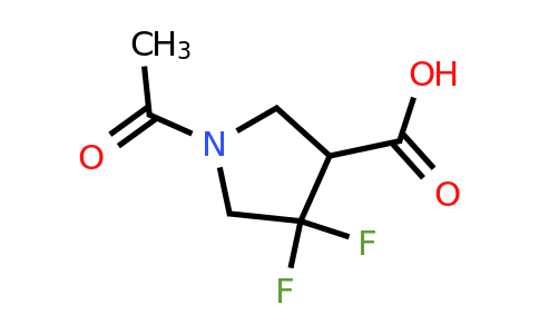 CAS 2144393-04-2 | 1-acetyl-4,4-difluoropyrrolidine-3-carboxylic acid