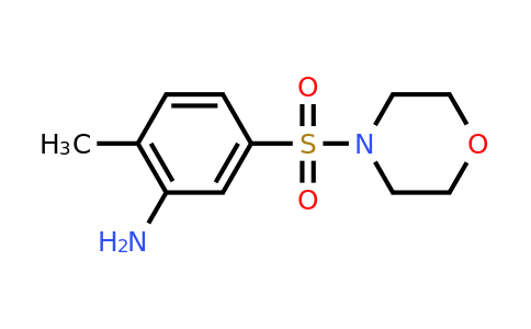 CAS 21447-56-3 | 2-methyl-5-(morpholine-4-sulfonyl)aniline
