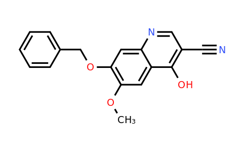 CAS 214476-89-8 | 7-(Benzyloxy)-4-hydroxy-6-methoxyquinoline-3-carbonitrile