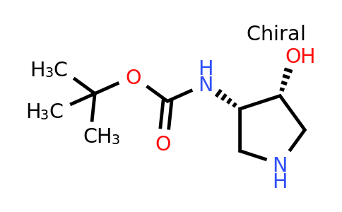 CAS 214629-34-2 | tert-butyl N-[(3S,4R)-4-hydroxypyrrolidin-3-yl]carbamate
