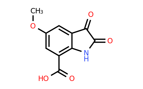 CAS 214637-64-6 | 5-Methoxy-2,3-dioxoindoline-7-carboxylic acid