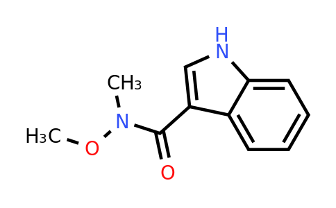 CAS 214759-95-2 | N-methoxy-N-methyl-1H-indole-3-carboxamide