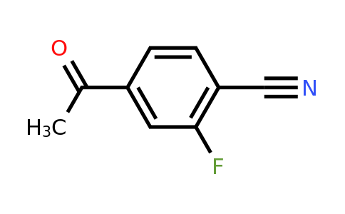 CAS 214760-18-6 | 4-acetyl-2-fluorobenzonitrile