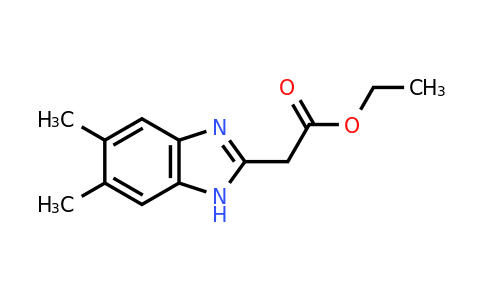 CAS 2148-86-9 | ethyl 2-(5,6-dimethyl-1H-1,3-benzodiazol-2-yl)acetate