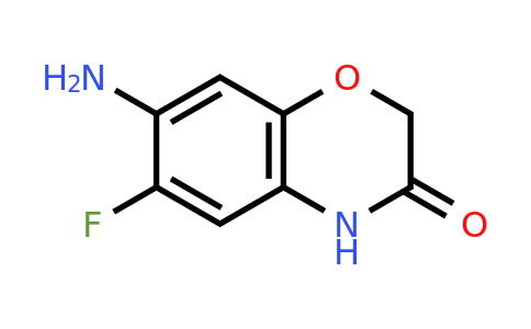 CAS 2148792-20-3 | 7-amino-6-fluoro-3,4-dihydro-2H-1,4-benzoxazin-3-one