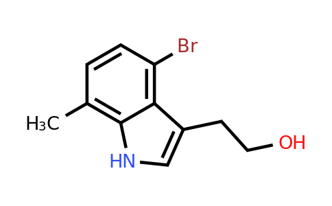 CAS 214915-69-2 | 2-(4-Bromo-7-methyl-1H-indol-3-YL)ethanol