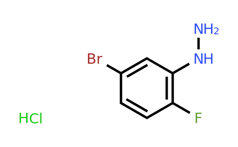 CAS 214916-08-2 | (5-Bromo-2-fluoro-phenyl)-hydrazine hydrochloride
