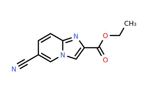 CAS 214958-33-5 | Ethyl 6-cyanoimidazo[1,2-A]pyridine-2-carboxylate