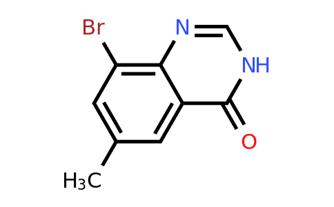 CAS 215115-09-6 | 8-bromo-6-methyl-3,4-dihydroquinazolin-4-one