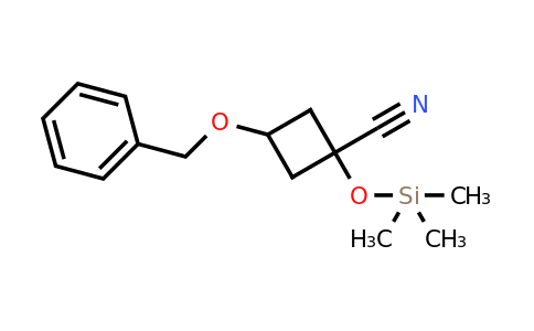 CAS 2151640-59-2 | 3-benzyloxy-1-trimethylsilyloxy-cyclobutanecarbonitrile