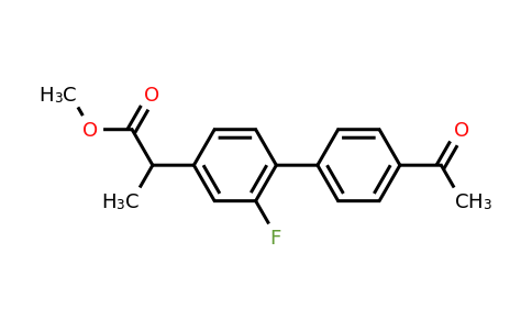 CAS 215175-83-0 | 2-(4'-Acetyl-2-fluoro-biphenyl-4-YL)-propionic acid methyl ester