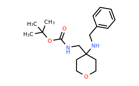 CAS 2152828-41-4 | (4-Benzylamino-tetrahydro-pyran-4-ylmethyl)-carbamic acid tert-butyl ester