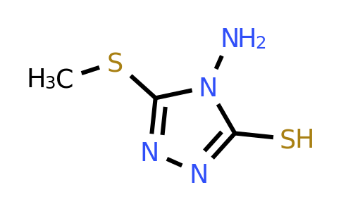 CAS 21532-03-6 | 4-amino-5-(methylsulfanyl)-4H-1,2,4-triazole-3-thiol