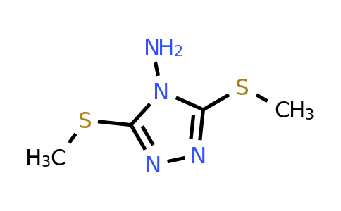 CAS 21532-04-7 | Bis(methylsulfanyl)-4H-1,2,4-triazol-4-amine