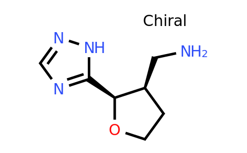 CAS 2153239-12-2 | rac-[(2R,3R)-2-(1H-1,2,4-triazol-5-yl)oxolan-3-yl]methanamine