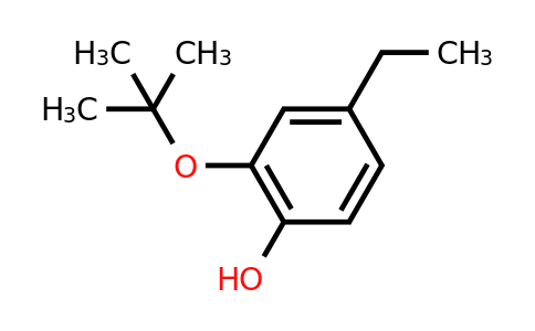 CAS 215394-68-6 | 2-(Tert-butoxy)-4-ethylphenol