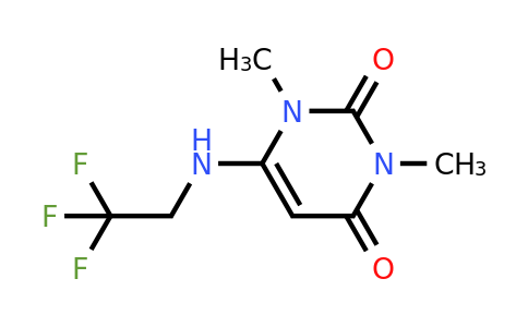 CAS 21544-65-0 | 1,3-Dimethyl-6-((2,2,2-trifluoroethyl)amino)pyrimidine-2,4(1H,3H)-dione