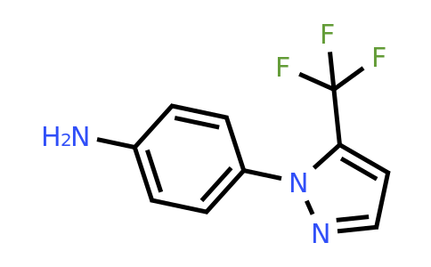 CAS 215500-56-4 | 4-[5-(Trifluoromethyl)-1H-pyrazol-1-yl]aniline