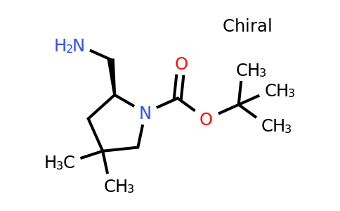 CAS 2155840-15-4 | tert-butyl (2S)-2-(aminomethyl)-4,4-dimethylpyrrolidine-1-carboxylate