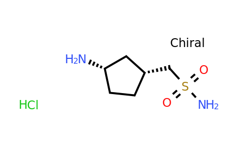 CAS 2155840-49-4 | rac-[(1R,3S)-3-aminocyclopentyl]methanesulfonamide hydrochloride